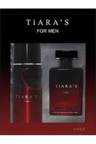 Tiara's For Him Erkek Parfüm EDT 100 ML + Deodorant 150 ML