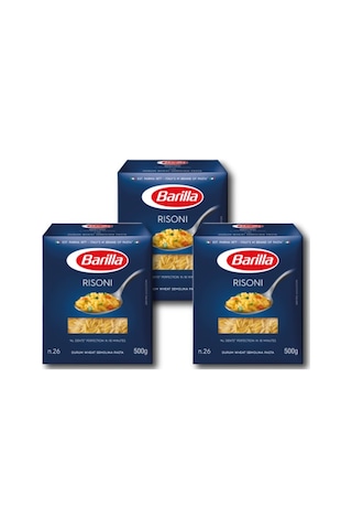 Barilla Risoni Arpa Şehriye 3 x 500 G