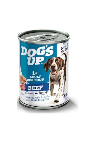 Dogs Up Yaş Yetişkin Köpek Maması Biftekli 415gr 6lı