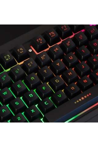 Rush OOPS RK303 Rainbow Mekanik Hisli Gaming Oyuncu Klavye