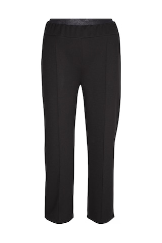 Hesna Kadın Nazlı Kışlık Battal Beden Astarsız Siyah Pantolon 001