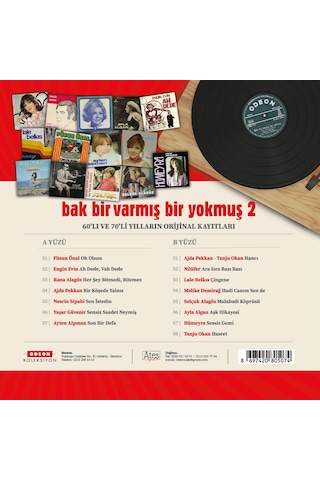 Bak Bir Varmış Bir Yokmuş Vol:2 Plak