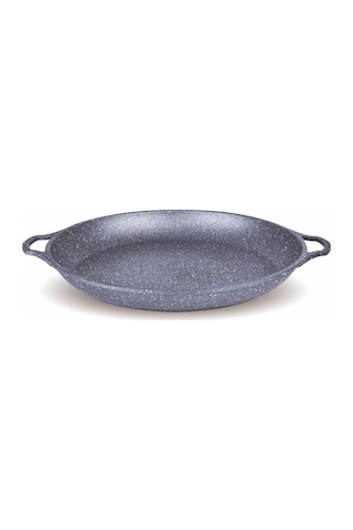 Fms Döküm Kavurma Tenceresi Çift Kulplu 36cm Gri - G3021grı Gri