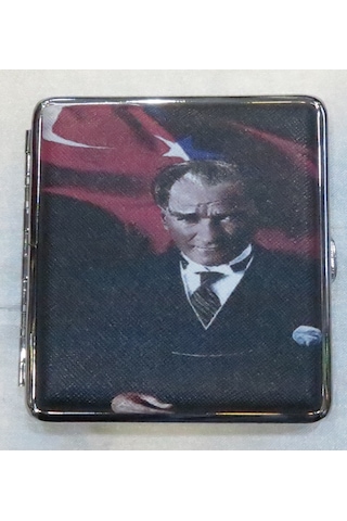 Sigara Tabaka(Kısa Sigara)9.50cm/9.50cm Boyutlarında-ATATÜRK