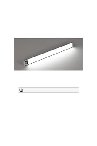 Sones Akıllı Otomatik İnsan Vücudu İndüksiyon Kablosuz Led Lamba 40cm Gümüş + Beyaz Işık