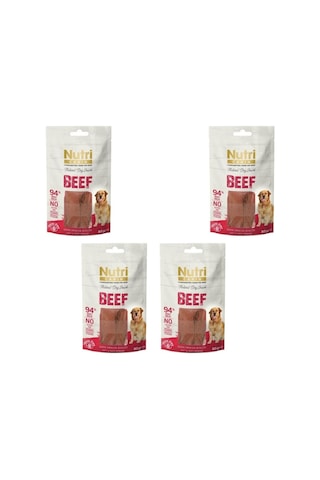 Nutri Canin Beef Snack Köpek Ödülü 4 x 80 G Nutri Canin Beef Snack Köpek Ödülü 4 x 80 G