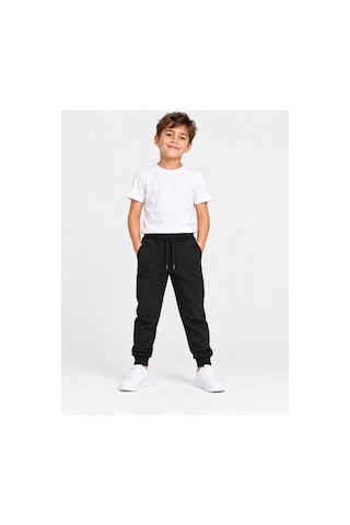 Eray Alp Kids Unisex Çocuk Siyah Jogger Eşofman Altı Günlük Rahat Kombin