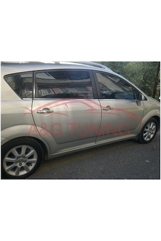 Toyota Uyumlu verso Krom Cam Çıtası Tk 2004-2009 6Prç Paslanmaz Çelik N11.3886