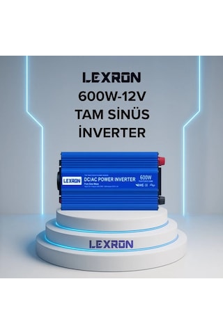 Lexron 12v/600w Tam Sinüs Inverter Lexron 12v/600w Tam Sinüs Inverter