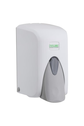 Omnipazar Vialli S5 Sıvı Sabun Dispenseri Aparatı Hazneli Beyaz 5