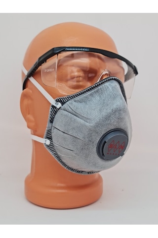 Bln Bm 022 Ac Ffp2 Nr Aktif Karbonlu Ventilli Toz Maske 20 Adet