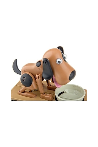 Choken  Bako Para Yiyen Köpek  Kumbara Gri