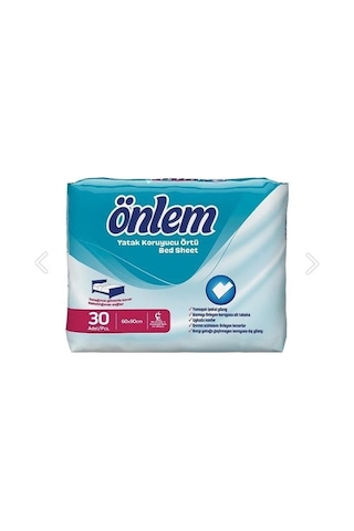 Önlem Yatak Koruyucu 60x90 30 Lu 8697405344024