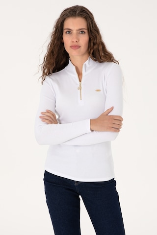 U.s. Polo Assn. Kadın Beyaz Sweatshirt 50313564-vr013 Beyaz