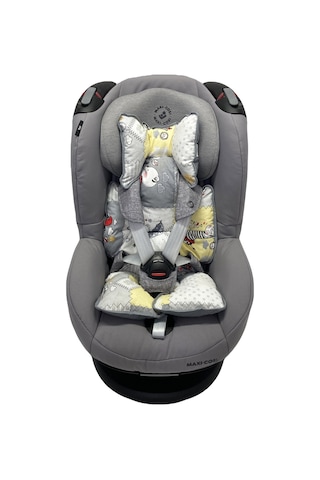 Ezh P1010 Puset ve Oto Koltuğu Minderi Gri-Sarı