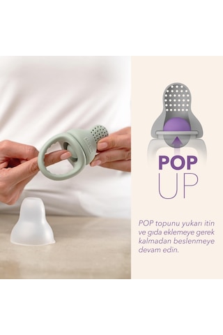 Mochi Pop Up Gıda Emziği Mint Mint