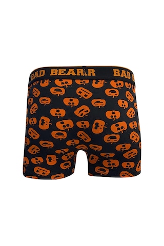 Bad Bear Pumpkin Siyah Balkabağı Desenli Erkek Boxer - L