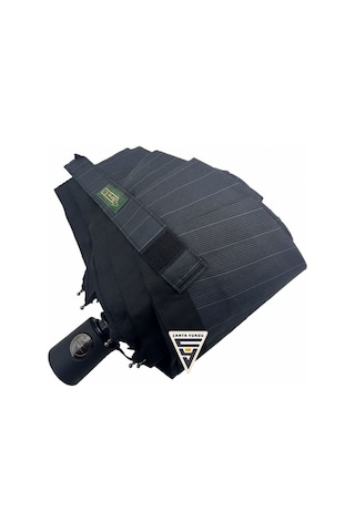 April A-210g A1 Süper Mini 8 Telli Tam Otomatik Şemsiye Siyah