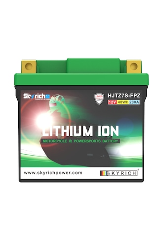Hjtz7s-fpz Skyrich Lityum Motosiklet Aküsü 12.8v 4ah 280cca 113 70 105