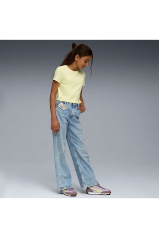 Puma Wardrobe Ess Genç Baby Tişört 629893 35 Sarı