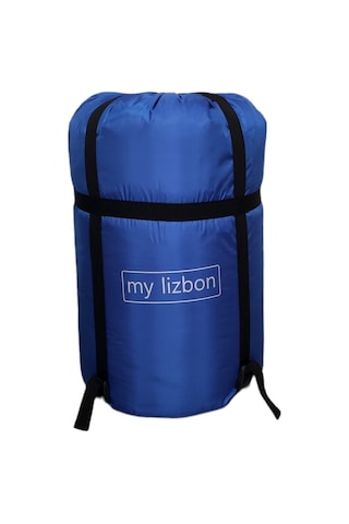 My Lizbon Çift Kişilik Uyku Tulumu İnter Saks Mavi - Siyah