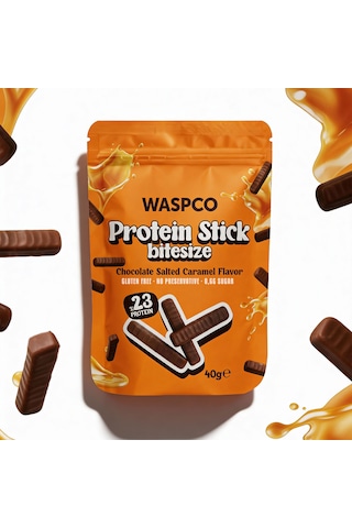 Protein Stick Bitesize - Tuzlu Karamel Aromalı 40gr X 12 Adet