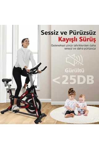 Exclusive Kondisyon Bisikleti Spinning Bike Egzersiz Aleti Genel