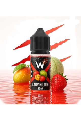 Lady Killer - Premium Aroma 30ml - Mango, Ananas, Çilek - Likit Tatlandırıcı