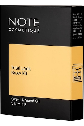 Note Cosmetics Total Look Brow Kit Kaş Şekillendirme Kiti 03 Brunettes
