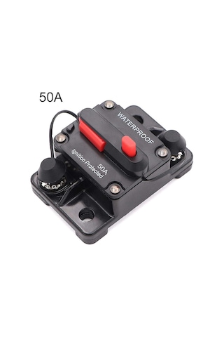 Singree "su Geçirmez 50a Manuel Resetli Deniz Teknesi Ve Atv Devre Kesici - 12-48v" Diğer