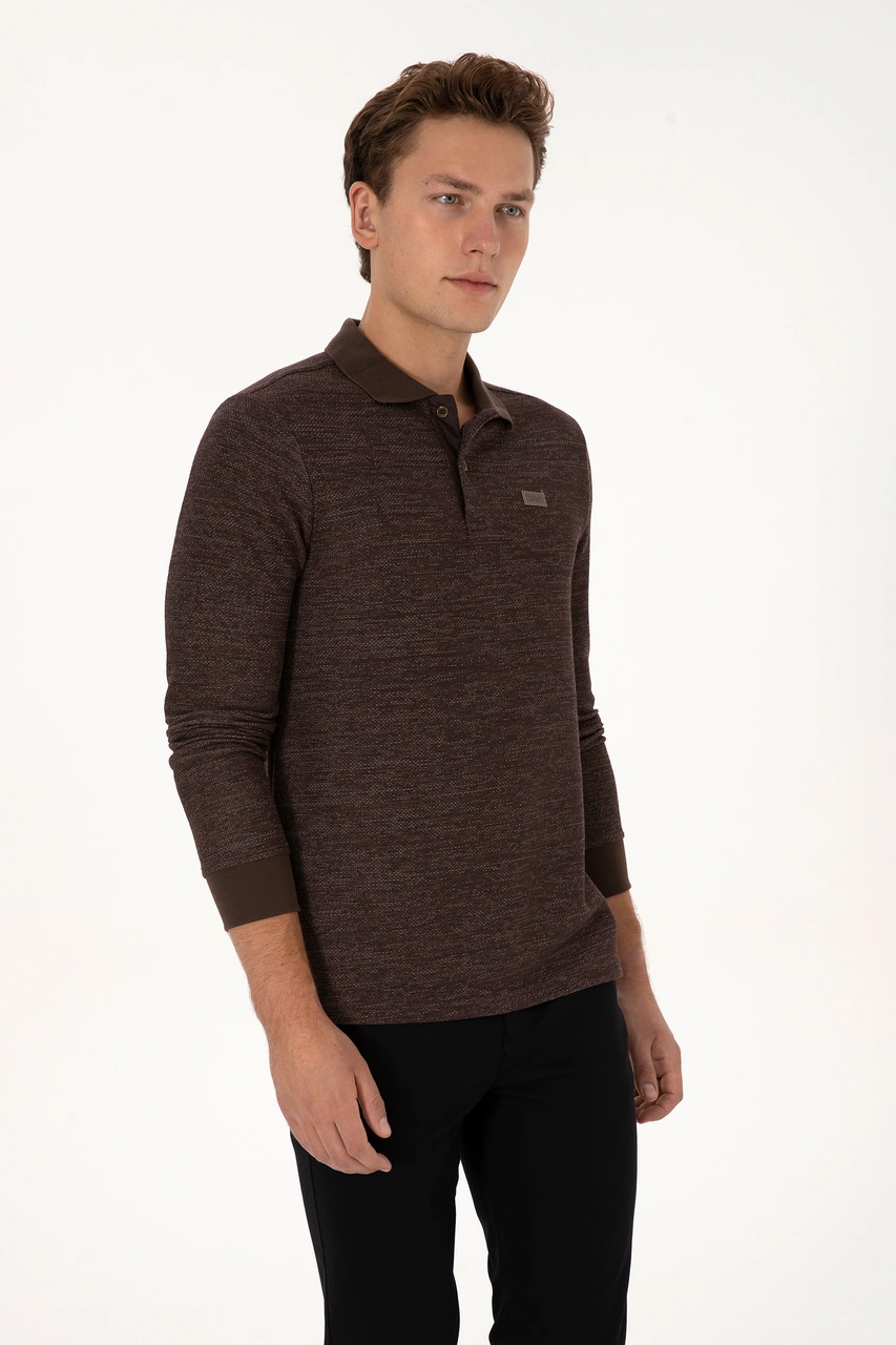 U.s. Polo Assn. Erkek Kahverengi Sweatshirt 50307730-vr029 Kahverengi