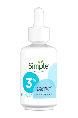 Simple %3 Hyaluronic Acid + B5 Vitamin Booster Serum 2 x 30 ML