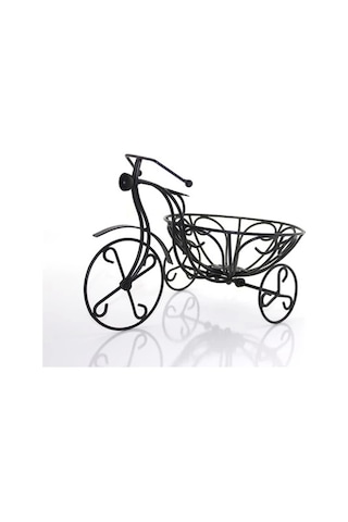Ferforje Dekoratif Bisiklet Çiçeklik