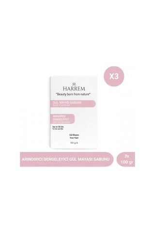 Harrem Gül Mayası Sabunu 3 x 100 G