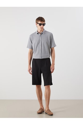 Lcw Vision Gri Slim Fit Erkek Gömlek