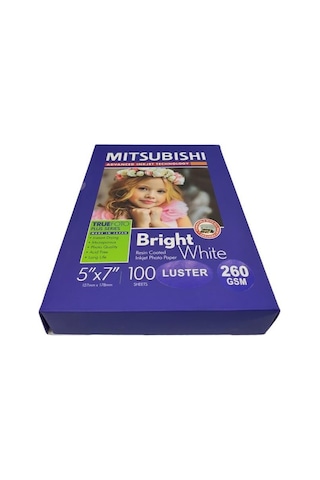 Premium Mitsubishi Fotoğraf Kağıdı 5x7 13x18 260 Gr Tablo Görsel Döküman