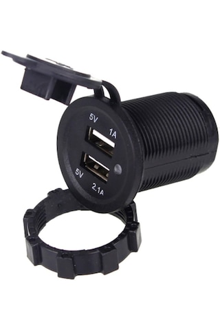 Universal Çift Usb'Li Soket 12-24V / Icca102