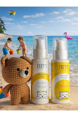 Mommy Made It Tatil Seti - 75 Ml Şampuan-losyon