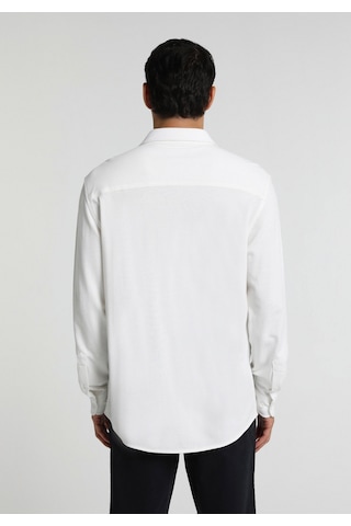 Colin's Colins Regular Fit Shirt Neck Düz Erkek Beyaz Uzun Kol Gömlek Cl1082019 Q1.v1 Ofw