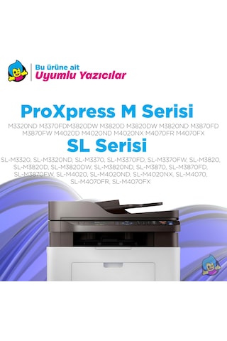 Samsung Mlt-d203l 2'li Paket Uyumlu Toner / Sl-m3820 / Sl-m3870 / Sl-m4020 / Sl-m4070