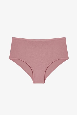 Penti Renkli Nostalgia 3lü Pamuklu Yüksek Bel Slip Külot Çok Renkli