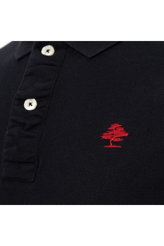Routefield Partisan Erkek Polo Tişört Siyah