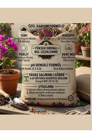 Begonvilist Profesyonel Begonvil Toprağı 5 Litre 5 L