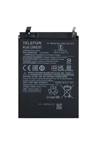 Xiaomi Redmi Note 11 Pro 5g Uyumlu Batarya Pil Bm5a