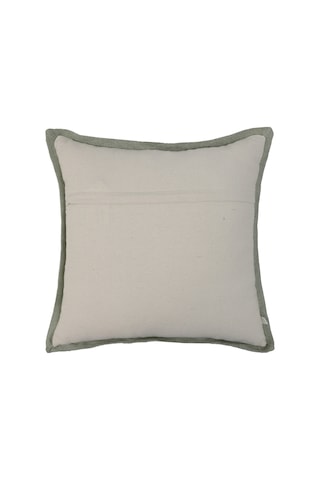 Yargıcı Overlok Kenarlı Keten Pamuk Kare Yastık 45x45 Cm 26ynht1023m St