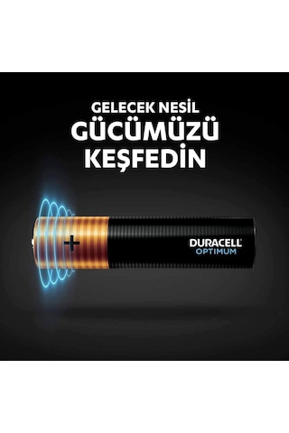 Duracell 4lü Optimum Aaa Kalem Pil