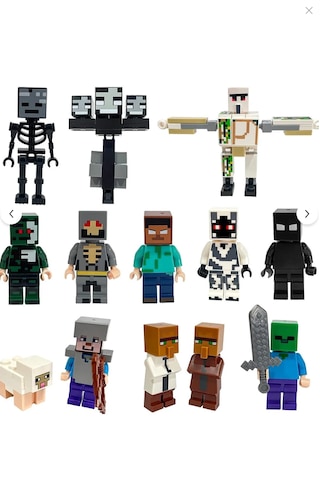 Pepikon Minecraft New Amazon 13 Lu Mini Figür Lego Set