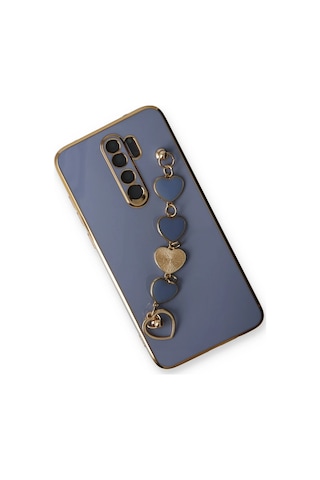 Gld-spt- Newface Xiaomi Redmi Note 8 Pro Kılıf Esila Silikon - Gri