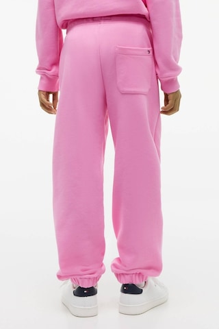 Tommy Hilfiger Pembe Kız Çocuk Regular Fit Sweatpant Ks0ks00715-herıtage Flag Sweatpants Pembe