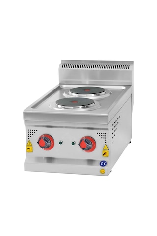 Csa Karacasan 600 Seri Set Üstü Elektrikli İki Gözlü Ocak